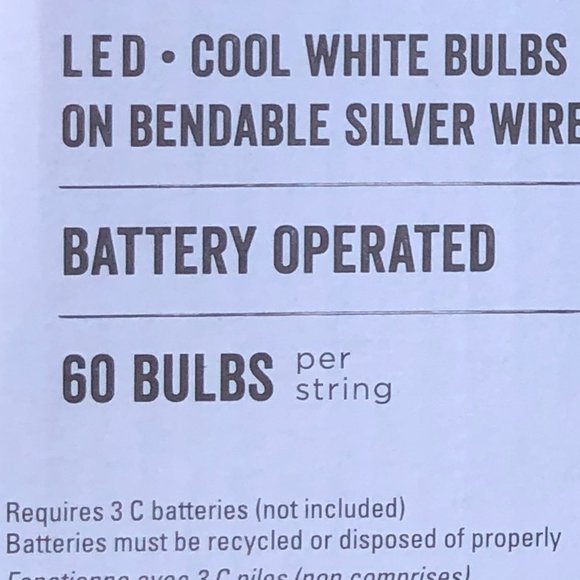 Twinkle String Lights - Bundle of 2 (NEW) - Picture 6 of 9